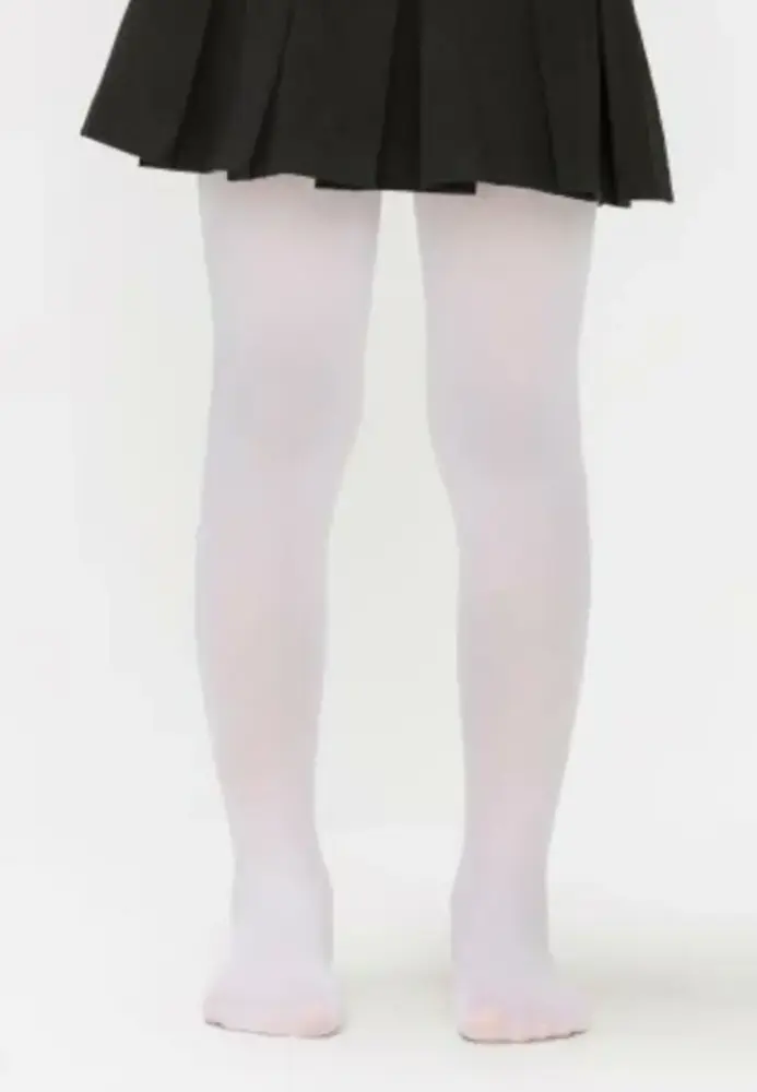Dres Penti Fetite Micro 40 DEN- Engros, mat, opac, Alb
